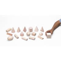 Geometric Solids Wood 18pcs Geometric Solids Wood 18pcs