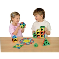 Magnetic Polydron Classpack 96 Pieces Magnetic Polydron Classpack 96 Pieces