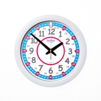 Easyread 29cm Wall Clock Red Blue 24 H Easyread 29cm Wall Clock Red Blue 24 H