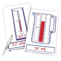 Teachers A3 Measure Dry Wipe Board Teachers A3 Measure Dry Wipe Board