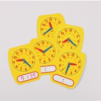 Write On Wipe Off Clock Dial 24 Hour Pk5