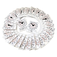 Easyread Pupil Clock Cards Class Pack 30 Easyread Pupil Clock Cards Class Pack 30