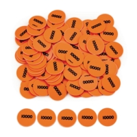 Place Value Counters Tens Of Thousands Place Value Counters Tens Of Thousands