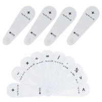 Maths Language Fans Pack Of 5