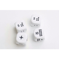 Numicon Dice Set Of 4 Numicon Dice Set Of 4