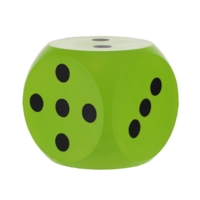 Foam Dice Green Foam Dice Green