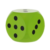 Foam Dice Green