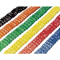 Coloured Dominoes Pk 168 Coloured Dominoes Pk 168
