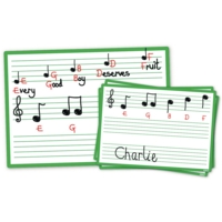 Music Dry Wipe Boards Music Dry Wipe Boards