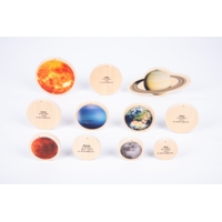 Wooden Solar System Discs Wooden Solar System Discs