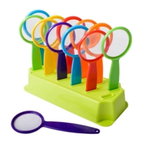 Handy Magnifiers in stand - set of 12 - Handy Magnifiers in stand - set of 12 -