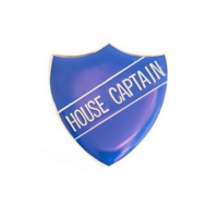 House Captain Shield Badge- Navy Blue