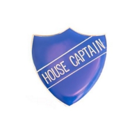 House Captain Shield Badge- Navy Blue House Captain Shield Badge- Navy Blue