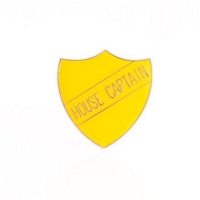 House Captain Shield Badge- Yellow