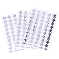 Silver Star Stickers