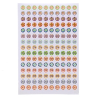 10mm Star Word Stickers 10mm Star Word Stickers