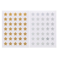 Gold And Silver Star Stickers Gold And Silver Star Stickers