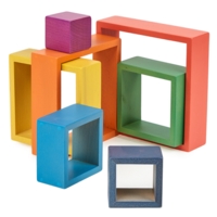 Rainbow Architect Squares Pk7 Rainbow Architect Squares Pk7