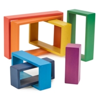 Rainbow Architect Rectangles Pk7