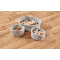 Cotton Rope Storage Baskets Set 3