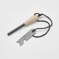 Fire Steel with Wooden Handle