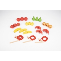 Wooden Lacing Fruits Pk21