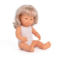 Baby Doll Caucasian Blonde Girl with Do Baby Doll Caucasian Blonde Girl with Do