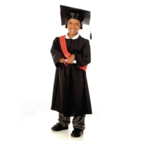 Graduation Gown Black 3-5 Years Graduation Gown Black 3-5 Years
