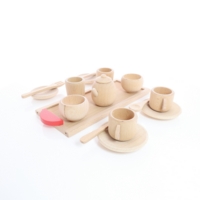 Wooden Tea Set