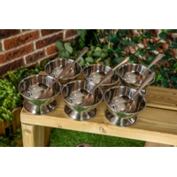 Ice Cream Bowl with Spoon - Set of 6 Ice Cream Bowl with Spoon - Set of 6