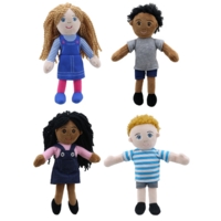Multicultural Children Finger Puppets -