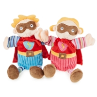 Superhero Puppets 2pk Superhero Puppets 2pk