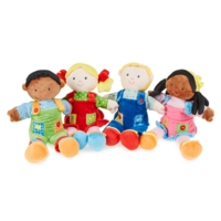 Child Puppets 4pk