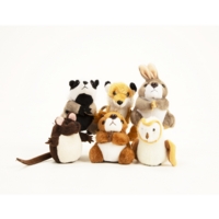 Woodland Animals Finger Puppets Pk6