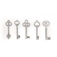 Metal Keys 5pk Metal Keys 5pk