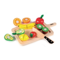 Chunky Wooden Cutting Fruits Set Chunky Wooden Cutting Fruits Set