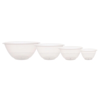 Plastic Mixing Bowls Assort Sizes Pk 4