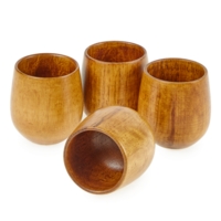 Wooden Tumblers - 4pk