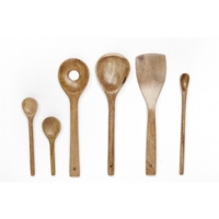 Wooden Spoon Set 6pk