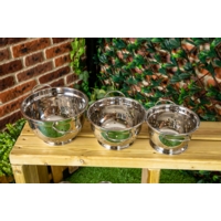 Colanders Set of 3 Colanders Set of 3