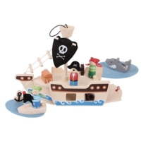 Mini Pirate Ship Playset