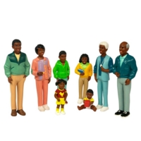 Family with Black Skin Family with Black Skin