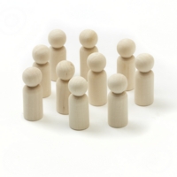 Wooden People Small Pack 10