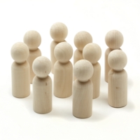 Wooden People Large Pack 10 Wooden People Large Pack 10