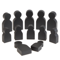 Chalkboard People Pack 12