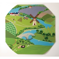 Play Tray Mat - Farmyard