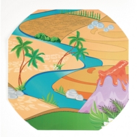 Play Tray Mat - Dinosaur Play Tray Mat - Dinosaur
