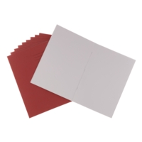 A4 32pg Plain Red P100