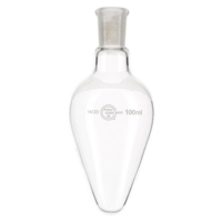 Quickfit Pear Shaped Flask - 100ml 14-23 Quickfit Pear Shaped Flask - 100ml 14-23