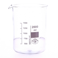 Simax Beaker 2000ml Squat Spout